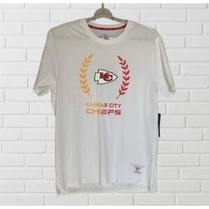 NWT‎ Mens Kansas City KC Chiefs Tommy Hilfiger NFL Short Sleeve White T-Shirt